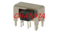 拨动开关SK22H09厂家四固定脚插板6pin脚为直插双档位段苏芳文青